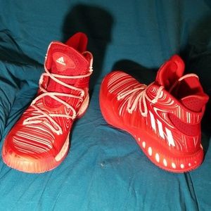 Addidas Hightop Baskerball Sneakrrs